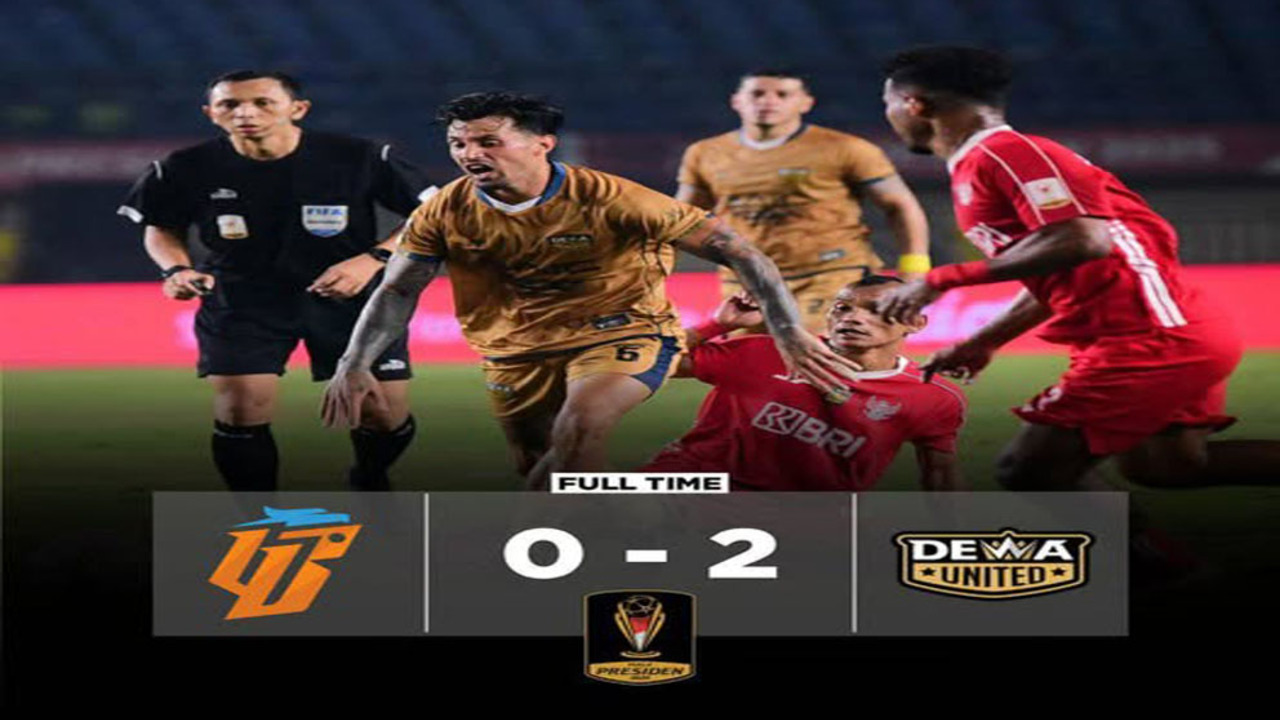 Dewa United Taklukkan All Stars 2-0, Sabet Peringkat 3 Piala Presiden