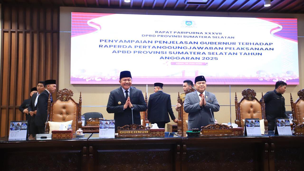 Pertahankan WTP 12 Kali Beruntun, Herman Deru Beberkan Realisasi APBD Sumsel 2025 di DPRD.