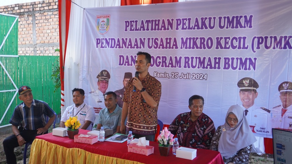 Pusri Aktif Sosialisasi Program UMKM dan Rumah BUMN