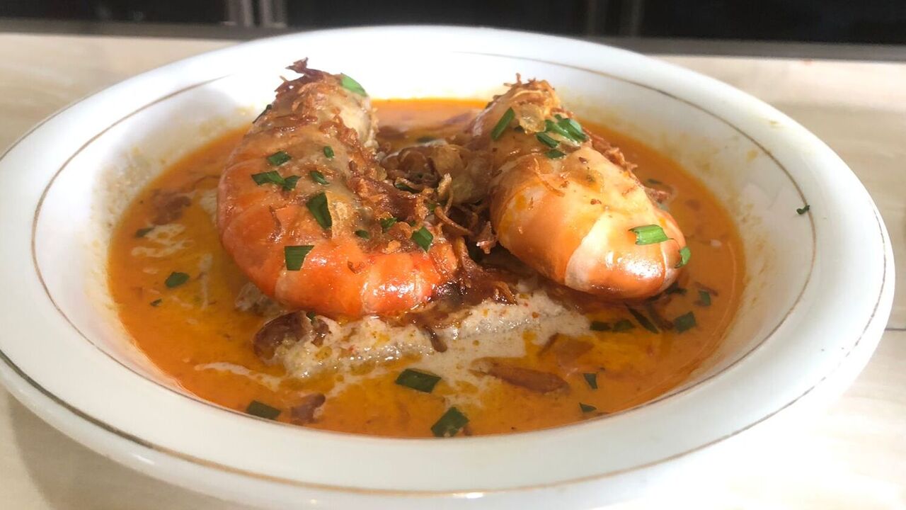 Bukber Laksan Kuah Udang Satang Ce' Anie : Mewah dan Lezat