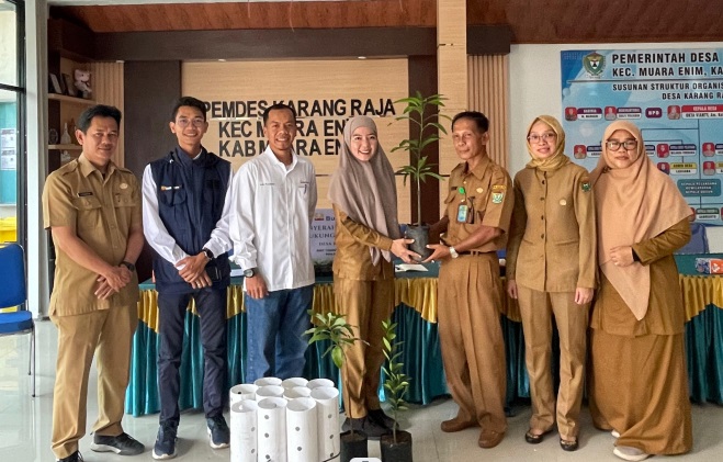 PTBA dan Desa Karang Raja - Kolaborasi Tangguh Wujudkan Proklim Lestari
