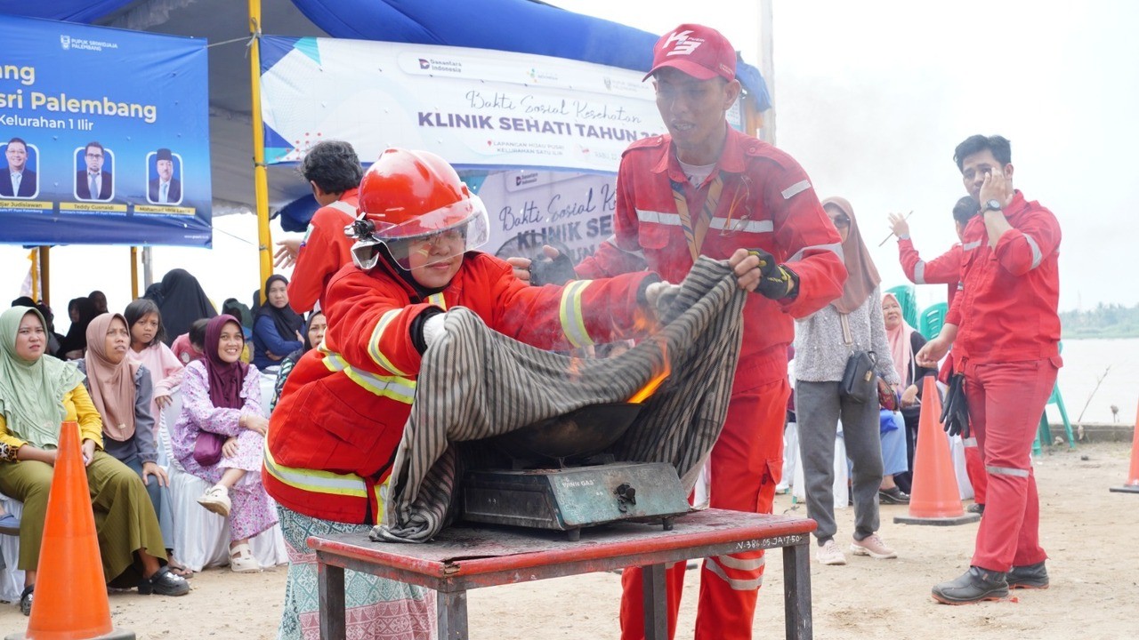 Pusri Gelar Klinik Sehat 2026, 1.700 Warga Terima Layanan Kesehatan Gratis