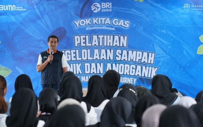 Program CSR Bank BRI,  Tidak Hanya Bantu Pelatihan Keterampilan Tapi juga Modal Usaha