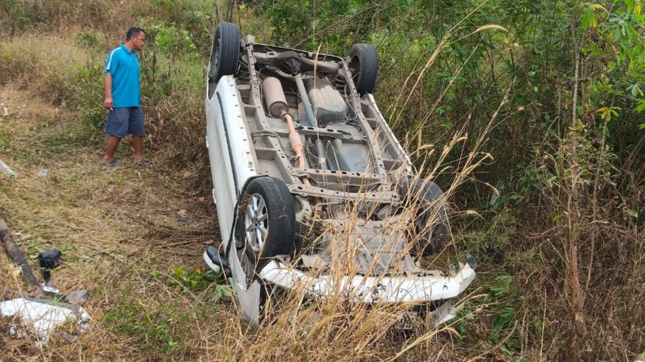 Tabrakan Beruntun, 3 Luber dan 6 Luring