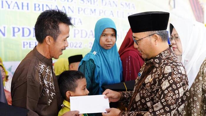 Serukan Sinergi, Pj Bupati Apriyadi Disambut Ribuan Warga Muhammadiyah Muba