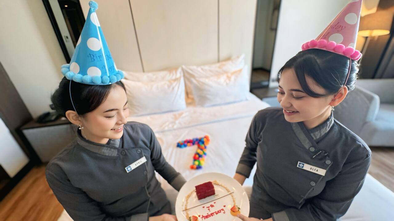 Ulang Tahun Ke-7 Wyndham Opi Hotel Palembang Hadirkan Harga Serba 77 Sepanjang Juli