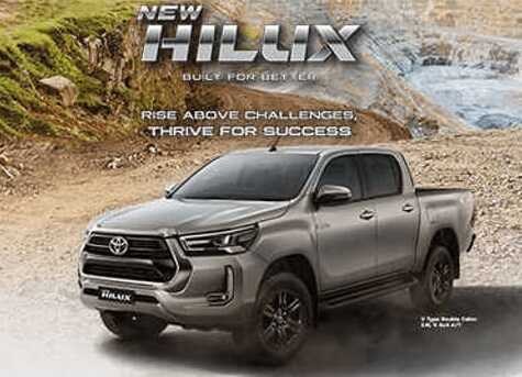 Toyota Hilux Double Cabin 2.4 4x4 Meluncur dengan Penyegaran Total