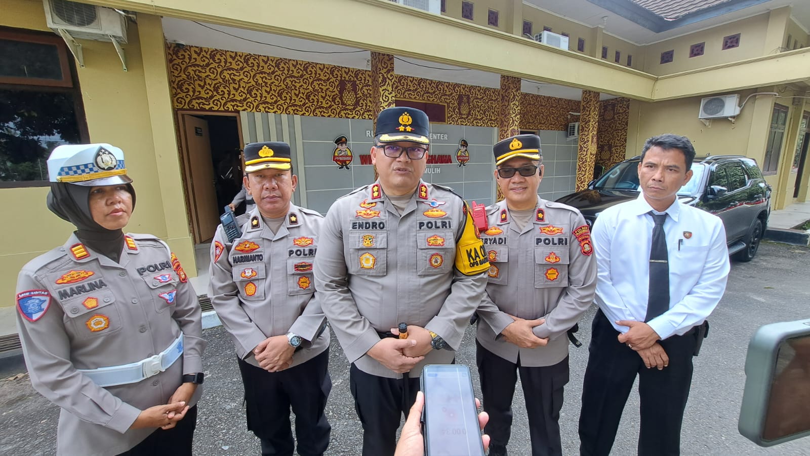 Operasi Ketupat Musi 2025, Polres Prabumulih Kerahkan 114 Personel dan Dirikan 4 Pos Pengamanan dan Pelayanan