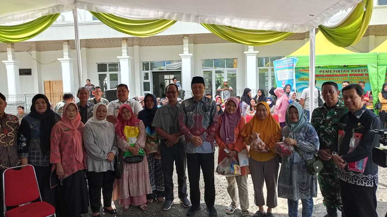 Pemkab Muara Enim Gelar Pasar Murah Jelang Lebaran