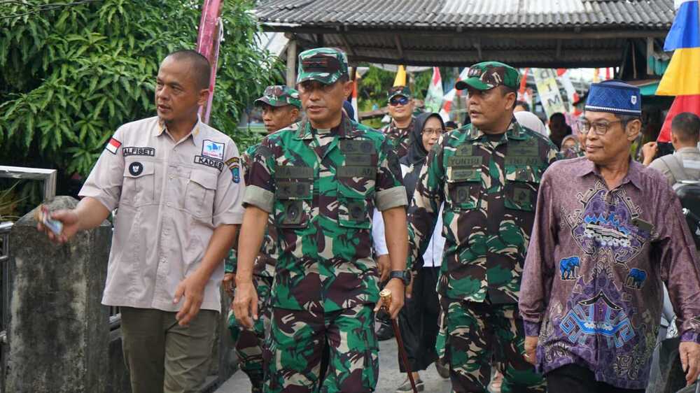 Upaya Pencegahan, Pangdam II Sriwijaya Sosialisasi Karhutla di Sungai Ceper OKI