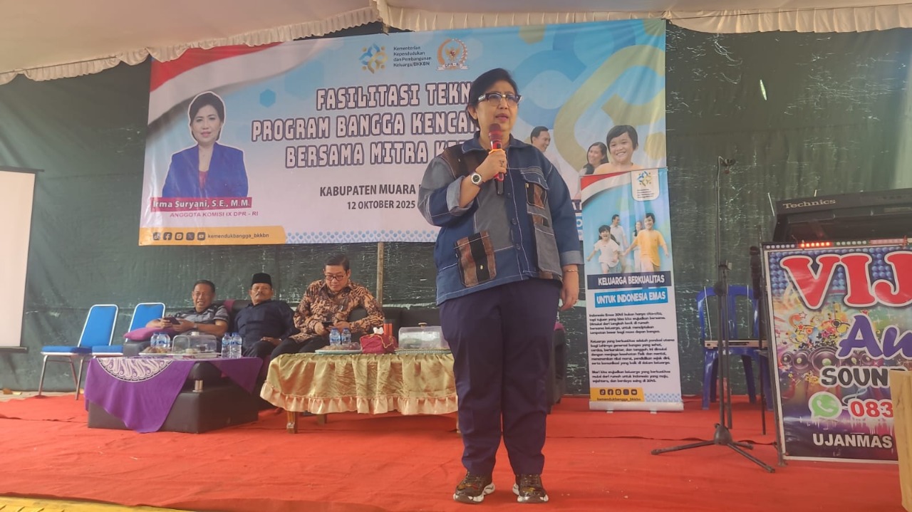 Komisi IX DPR RI dan BKKBN Gaungkan Program Bangga Kencana di Desa Ujan Mas Lama
