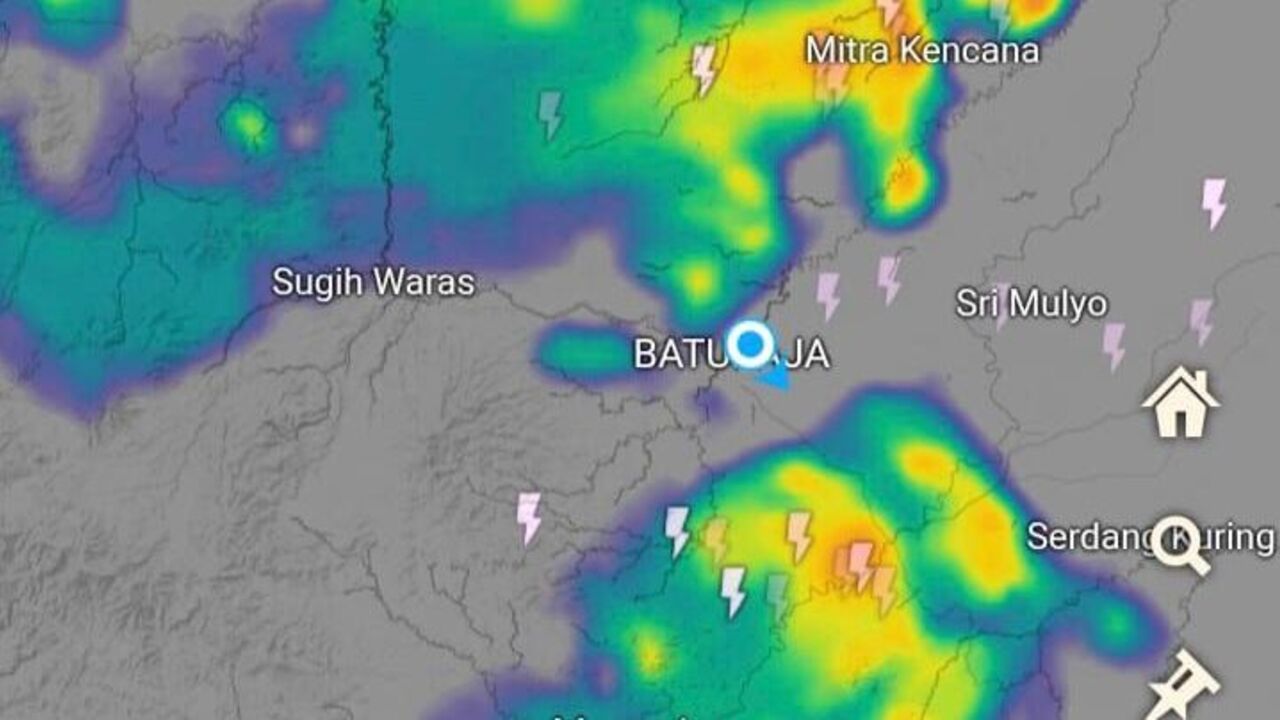 BPBD OKU Ingatkan Warga Tidak Hidupkan TV Saat Hujan