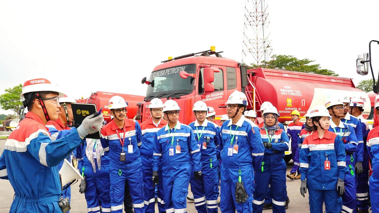 Kunjungan Kemenkeu dan Kemenkumham di Integrated Terminal Palembang, Perkuat Tata Kelola Energi Pertamina 