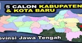 Wacana Bentuk 5 Kabupaten Dan Kota Daerah Otonomi Baru Pemekarah ...