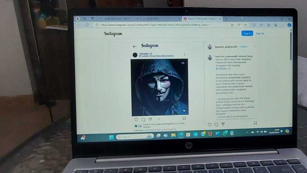 Ini Tanggapan Kapolres Prabumulih Atas Surat Terbuka Voltcyber_v2