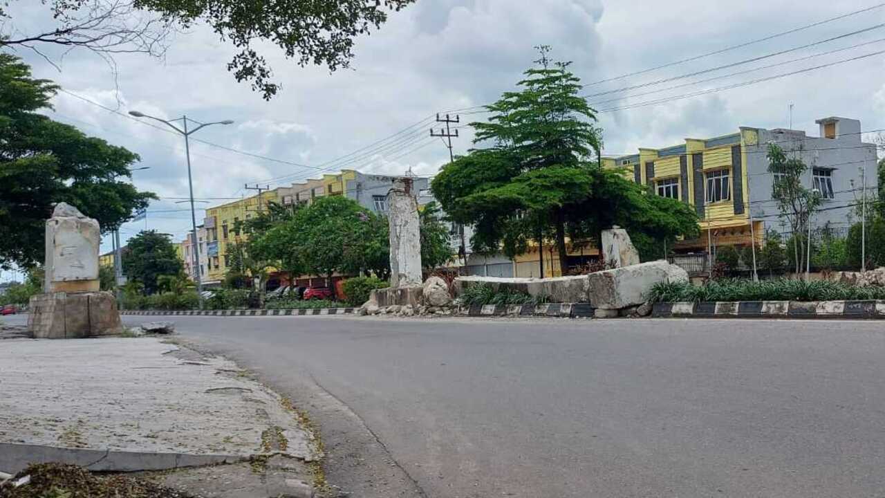 Gerbang Selamat Datang yang Roboh Tak Kunjung Dibangun, Pj Wako Prabumulih: Sudah Ada Kesepakatan