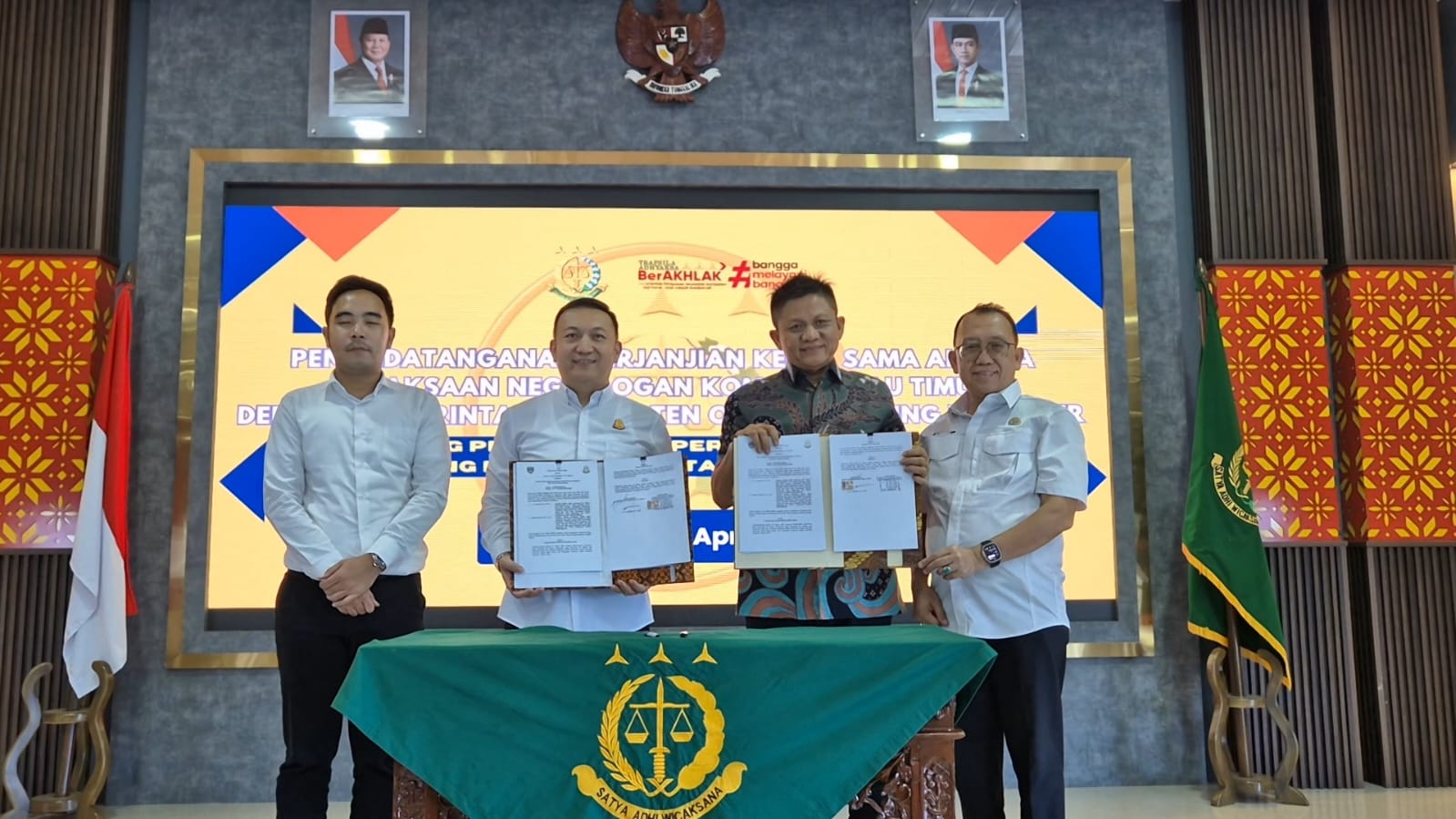 Pemkab dan Kejari OKU Timur Jalin Kerjasama Bidang Datun, Minimalisir Potensi Persoalan Hukum