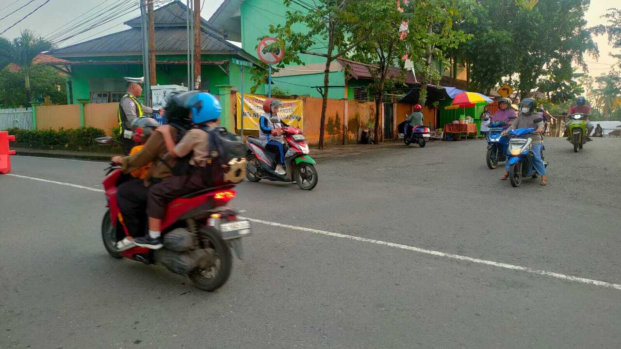 Atur Lalin di Titik Rawan Kemacetan
