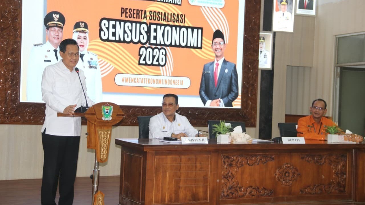 Sensus Ekonomi, Bupati Minta Data Akurat dari Perusahaan