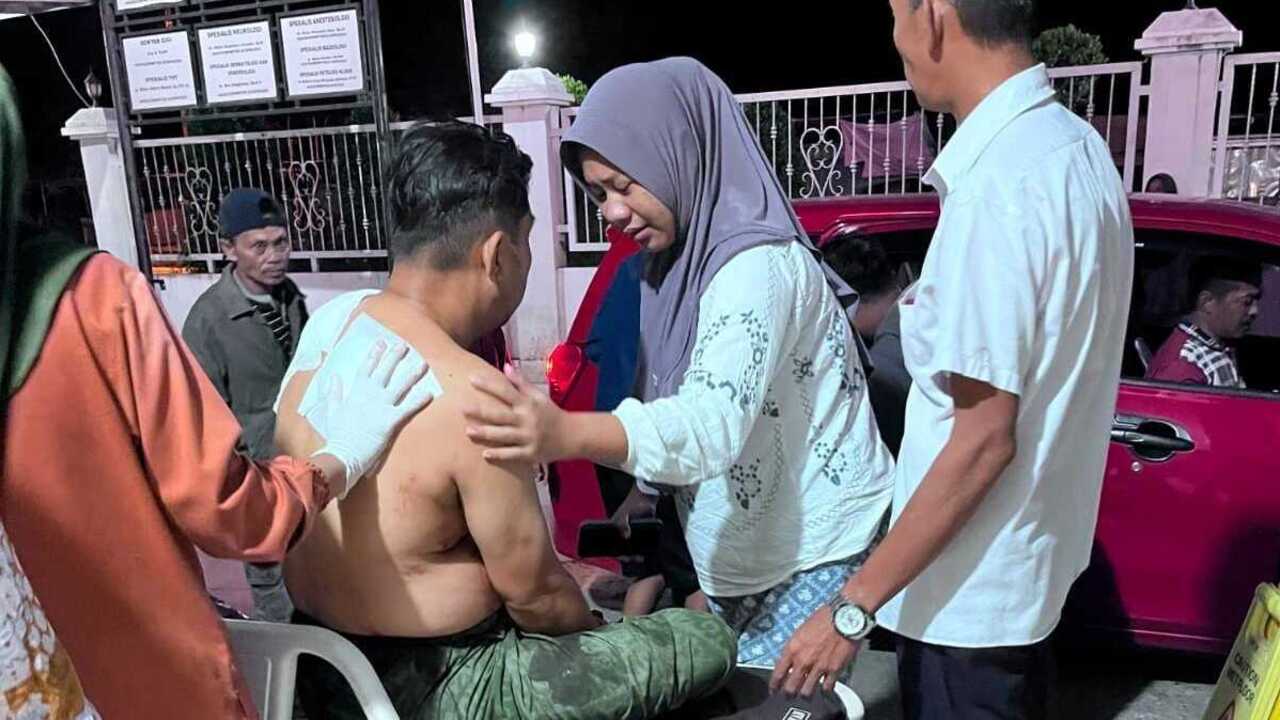 Geger, Kades di Ogan Ilir Kena Tikam OTD, Kini Dirawat di RSMH Palembang
