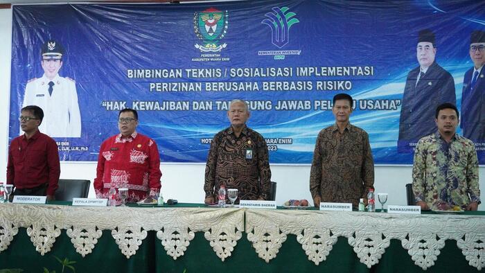 DPMPTSP Gelar Bimtek Perizinan Berusaha Berbasis Risiko