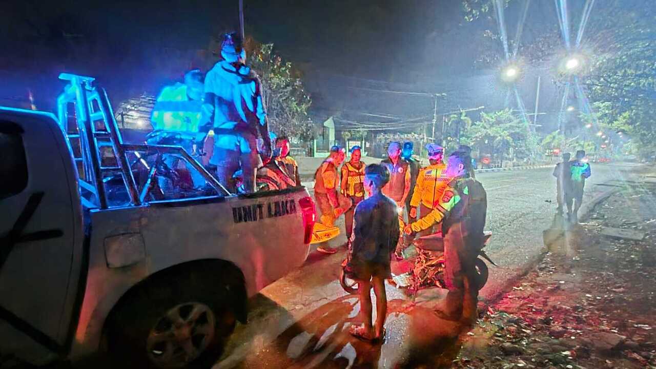 KRYD Polres Prabumulih Sasar Balap Liar, 3 Remaja dan 2 Motor Dibawa Petugas