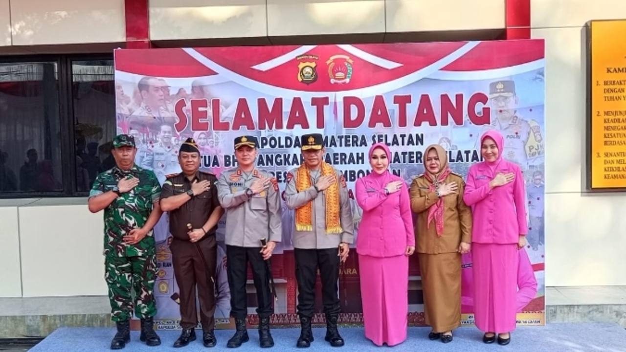 Kunker ke Muara Enim, Kapolda Sumsel Berikan Arahan Tegas