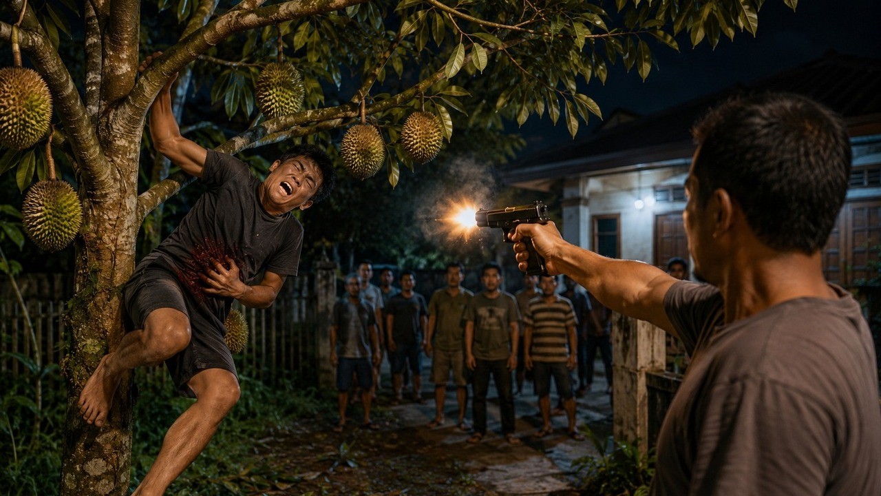 Diduga Kepergok Curi Durian, Seorang Pria Kena Sasaran Peluru Oknum Pegawai Lapas 