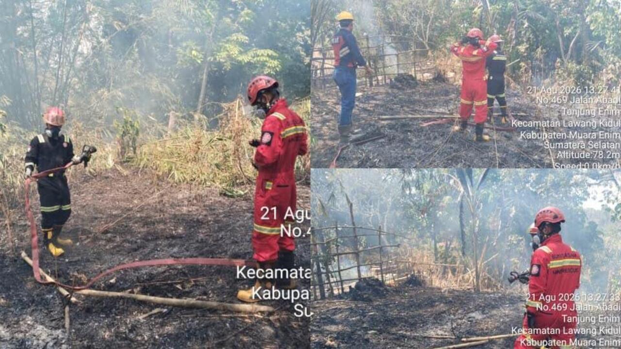 PTBA Aktif Bantu Penanganan Karhutla, Perkuat Respons Cepat dan Kolaborasi