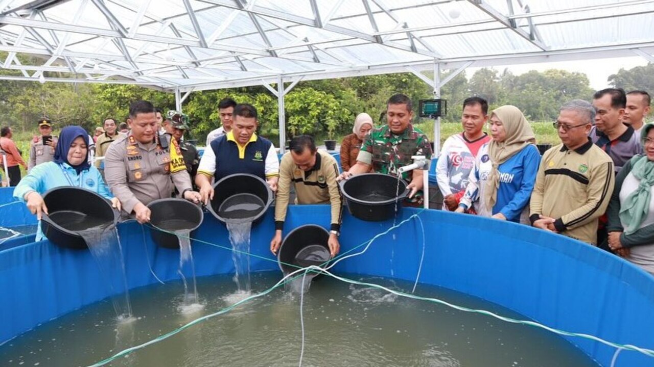 Dukung Program Ketahanan Pangan, Pj Wako Prabumulih dan Forkopimda Kompak Serahkan Bantuan Benih Cabai