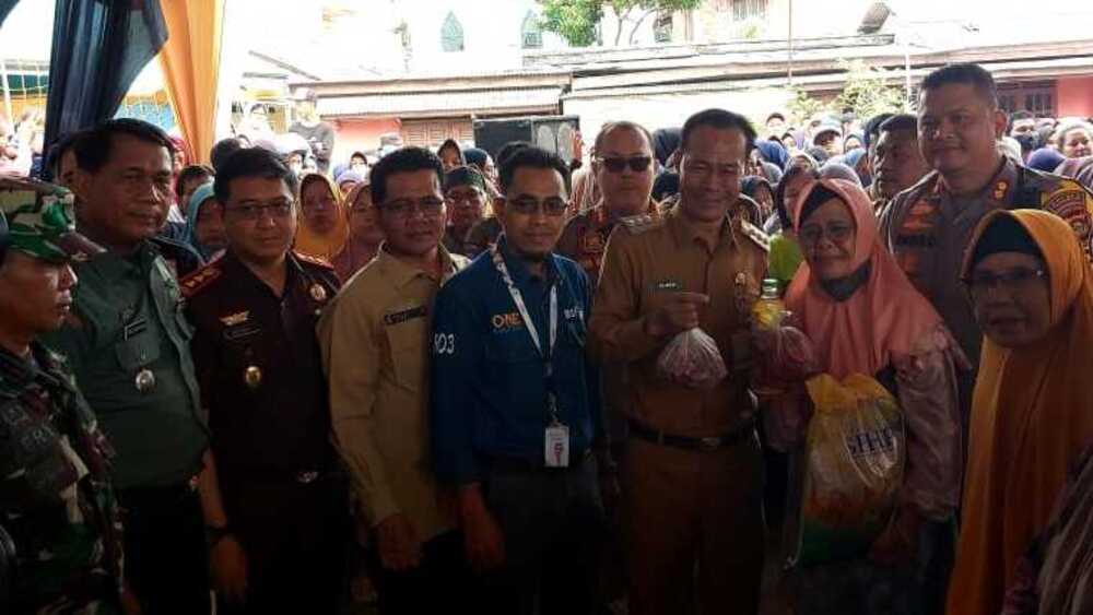 Pastikan Ketersediaan Bahan Pokok Jelang Puasa Ramadhan, Pj Wako Prabumulih Sidak Pasar