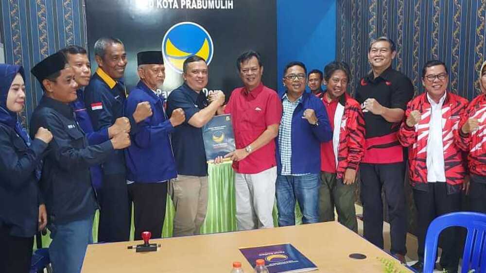 Pemilukada 2024, Mantan Wawako Prabumulih 2 Periode Optimis Didukung Partai Nasdem