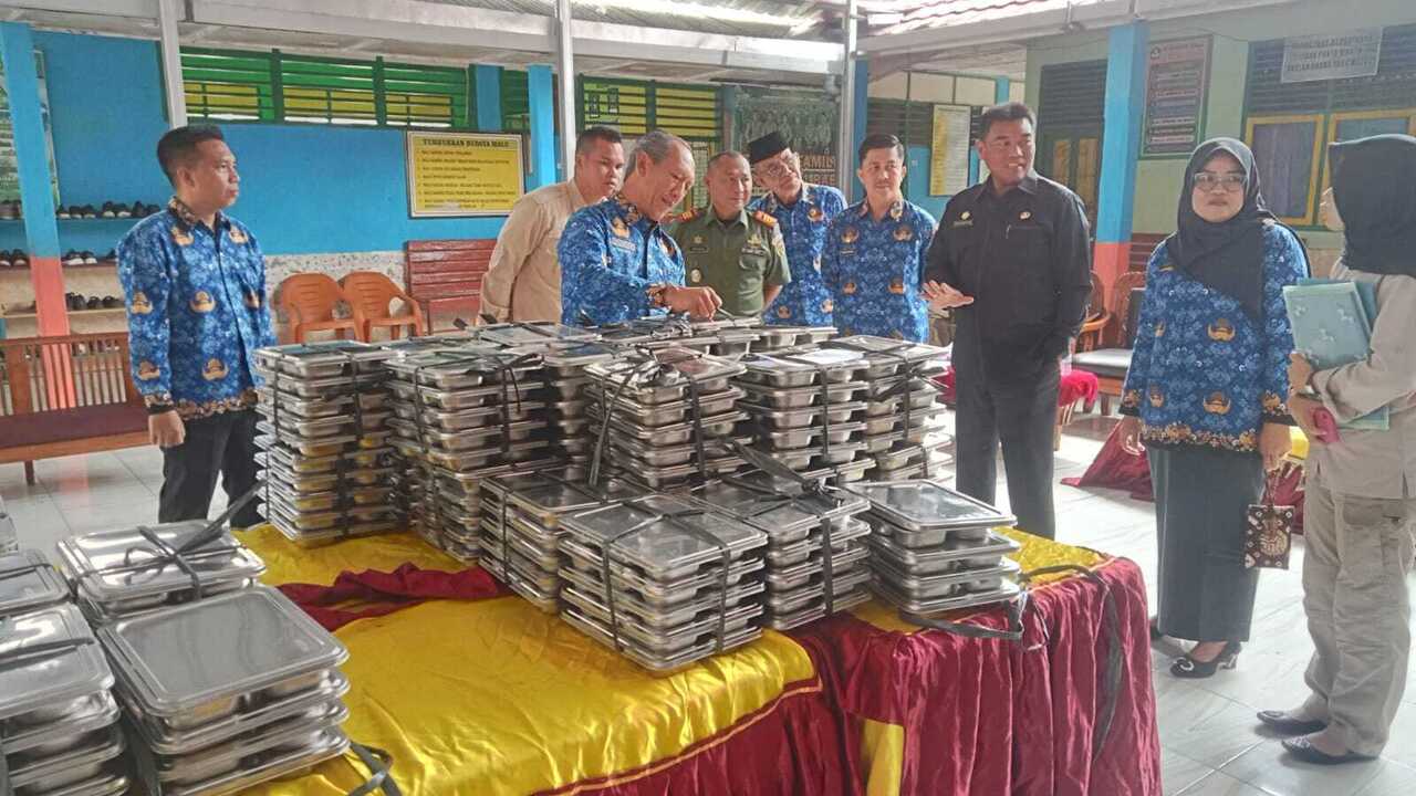 Pemkab Muba Launching Program Makan Bergizi Gratis di Kecamatan Babat Toman