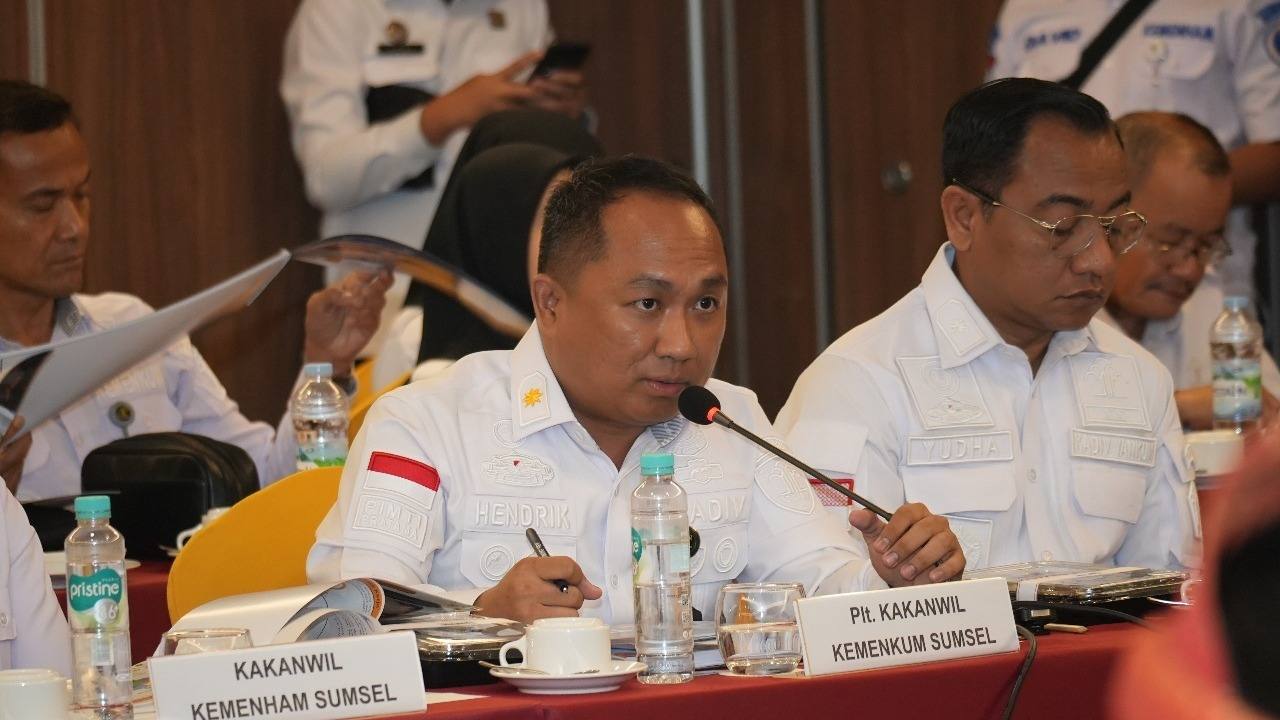 Komisi XIII DPR RI Apresiasi Capaian Kinerja Kemenkum Sumsel