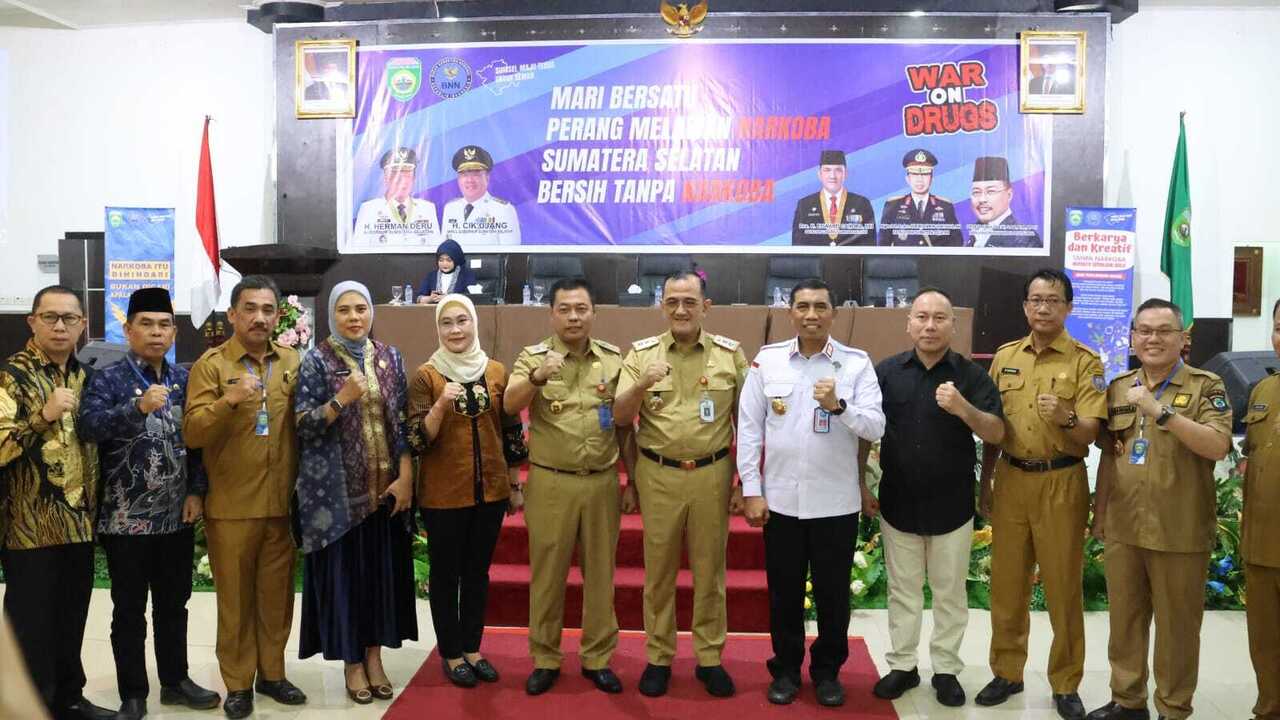 Membangun Generasi Emas 2045, Pemprov Sumsel Gencar Sosialisasi Anti Narkoba ke Kalangan Muda
