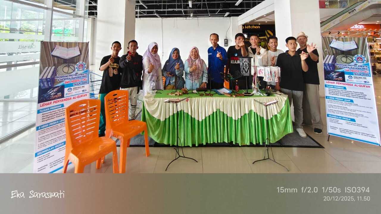 SMKN 3 OKU Adakan Pameran Karya Inovasi Siswa