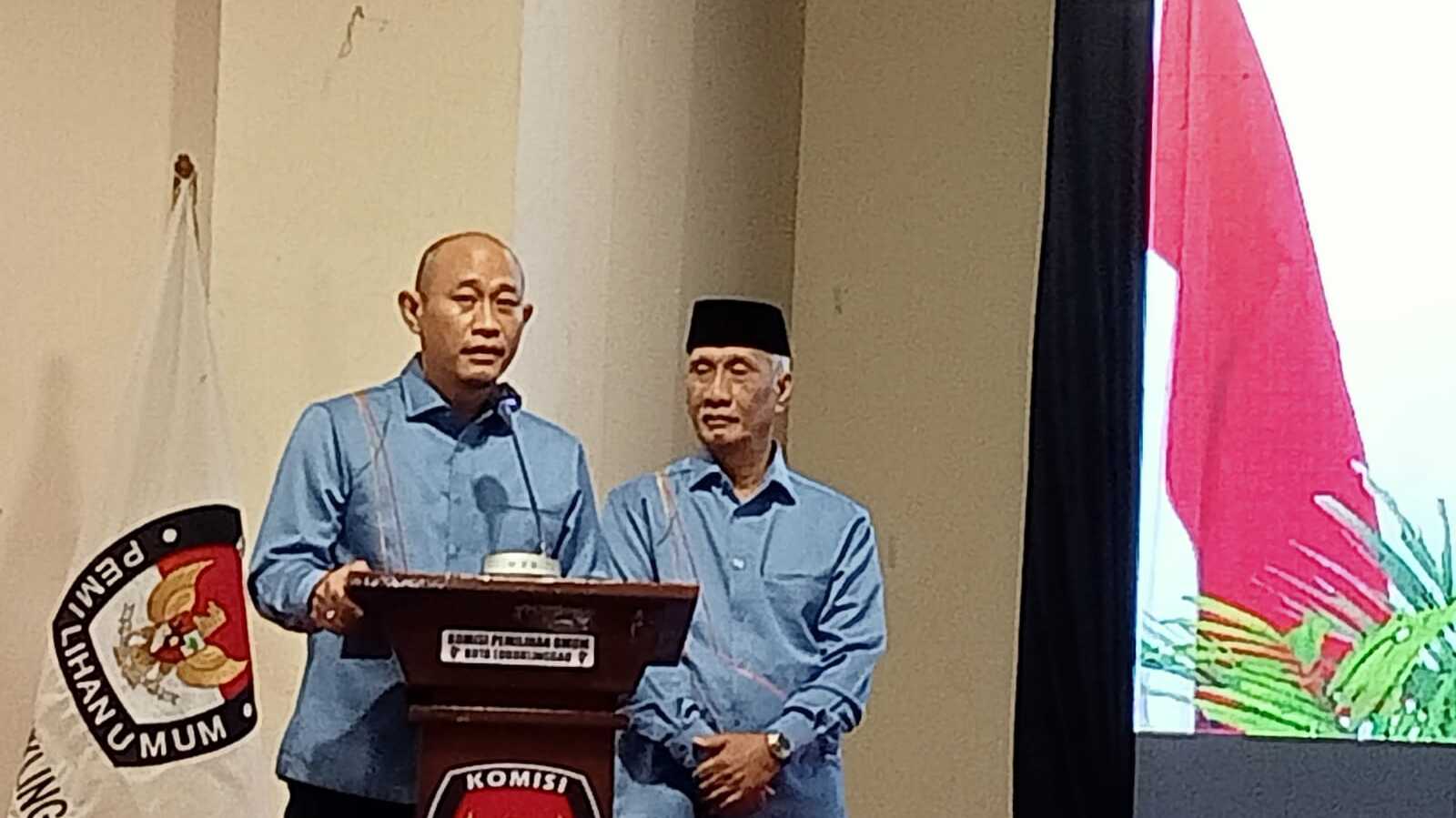 H Rachmat Hidayat dan H Rustam Effendi Resmi Ditetapkan sebagai Walikota dan Wakil Walikota Lubuklinggau Terpi