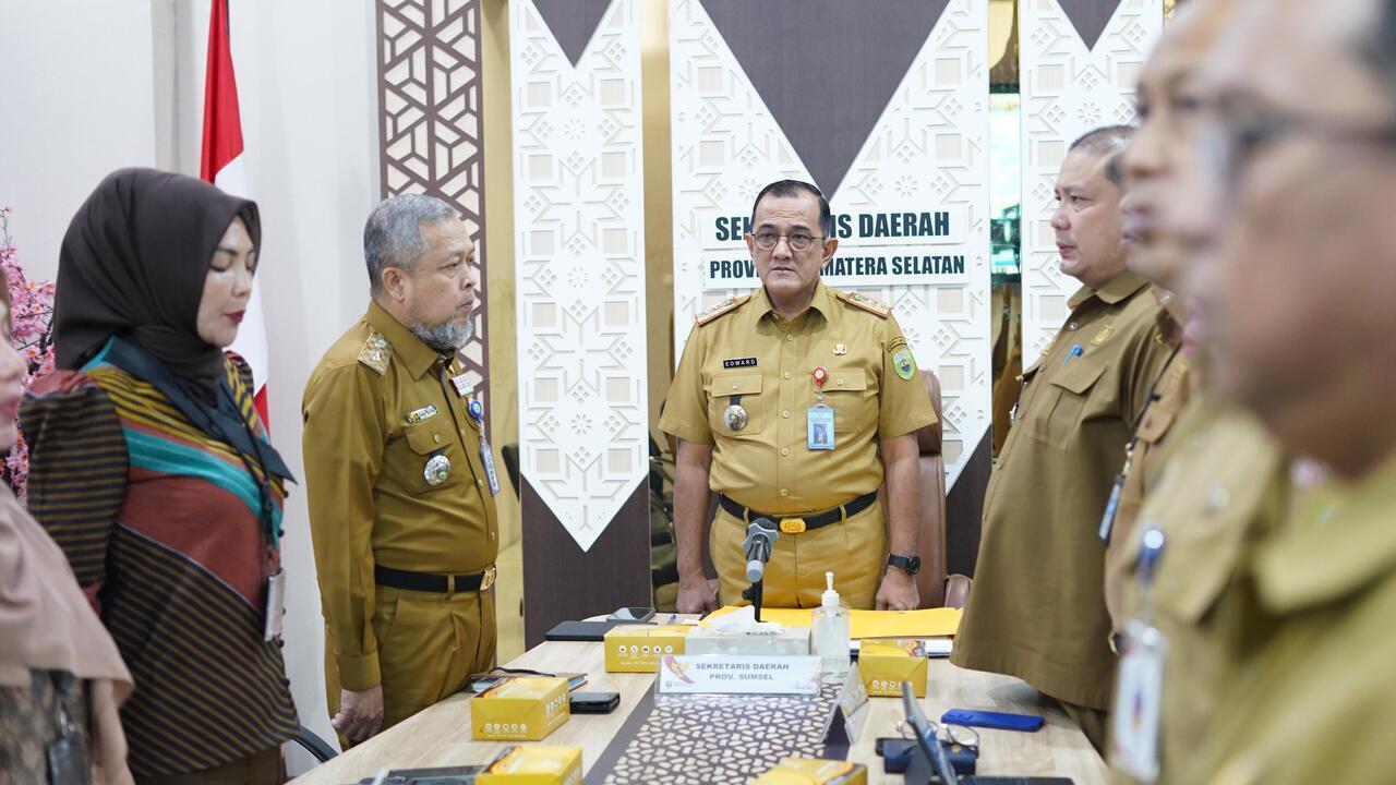 Sekda Edward Candra Ikuti Rakor Inflasi, Pemerintah Daerah Diminta Jaga Distribusi dan Stabilitas Harga