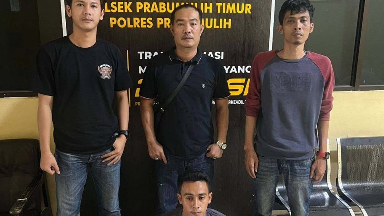 Curi 20 Batang Besi Siku di Tempat Bekerja, Seorang Buruh di Prabumulih Ditangkap Team Singo Prabu