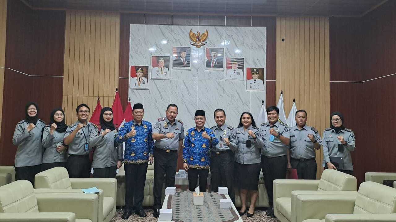 Dorong 1.500 Posbankum, Kakanwil Kemenkum Sumsel Temui Wakil Bupati Ogan Ilir