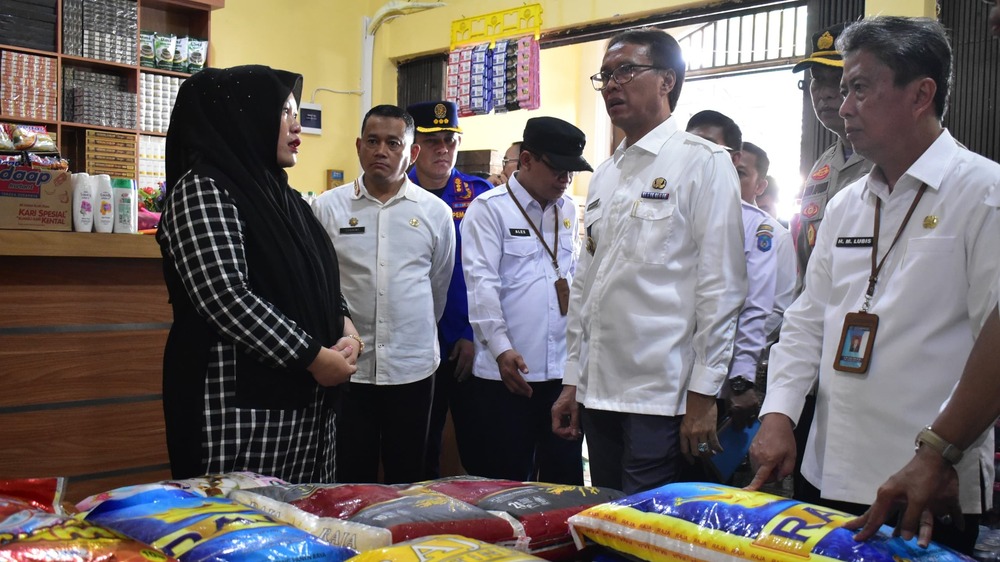 Harga dan Stok Bahan Pokok di Pasar Kayuagung Aman Jelang Lebaran