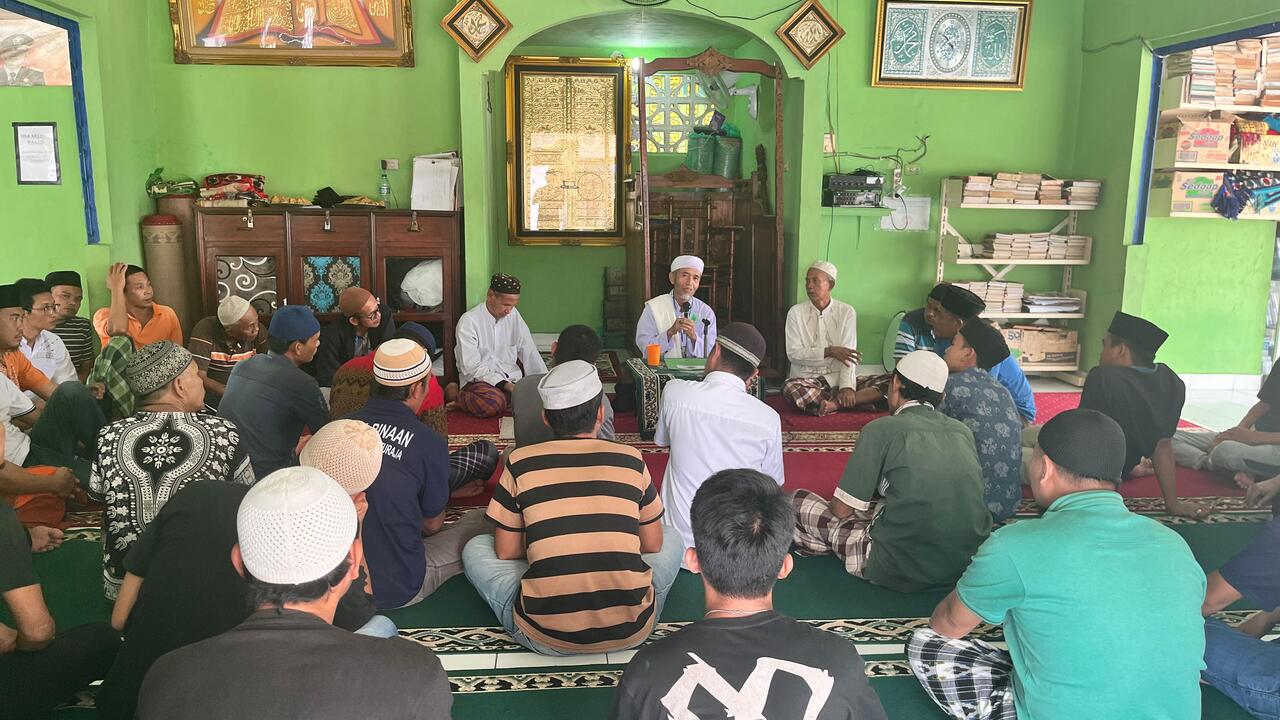 Ulama MUI OKU Ajak Warga Binaan di Rutan Baturaja Bertobat