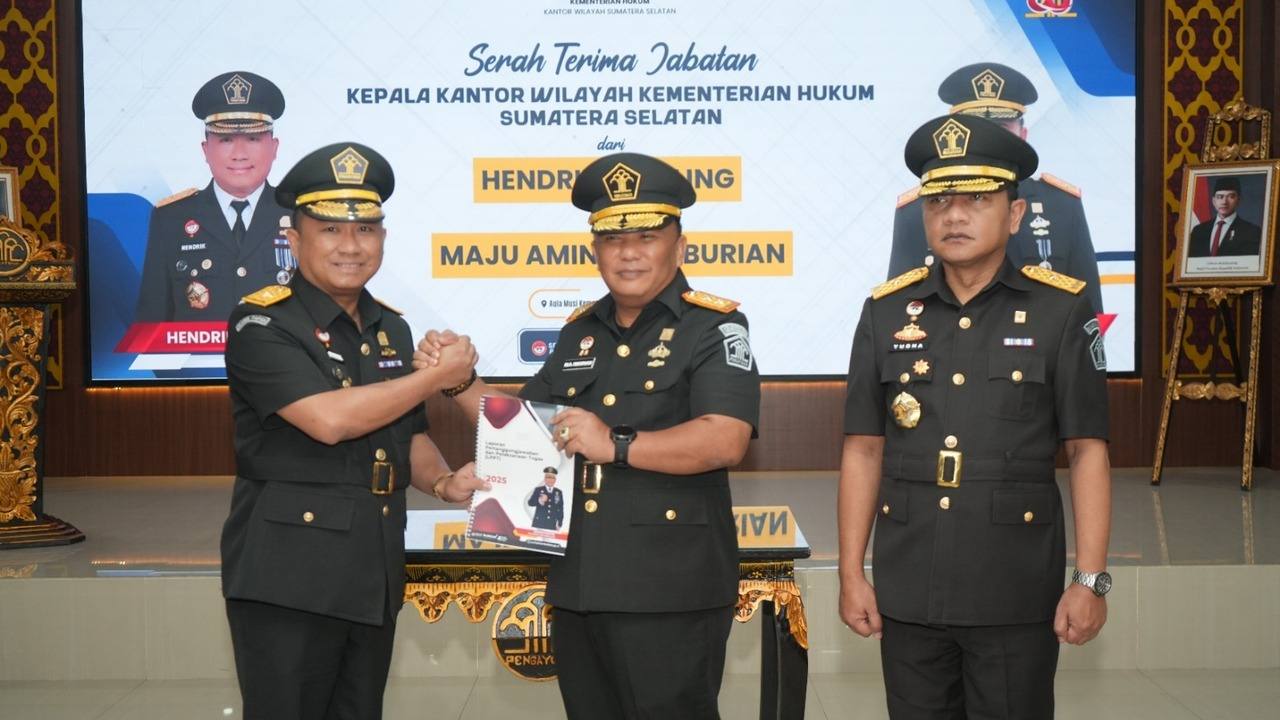 Kakanwil Kemenkum Sumsel dan Ketua Pengadilan Tinggi Palembang Perkuat Sinergi untuk Akses Keadilan Masyarakat