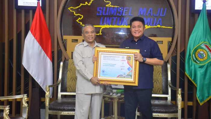 Untuk Ketiga Kali Sumsel Terima Penghargaan BKN Award  2023, Ini Harapan Gubernur Herman Deru    