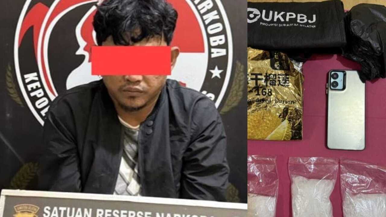Resedivis Narkoba Asal Lubuklinggau Dibekuk Polisi Mura