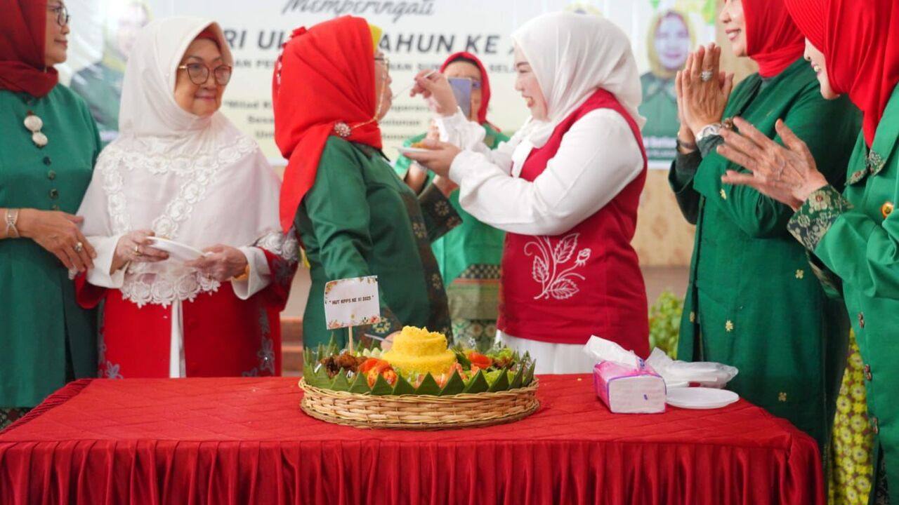 Ketua BKOW Lidyawati Cik Ujang Ajak Pensiunan Terus Berkarya Pada Ulang Tahun KPPS ke-11