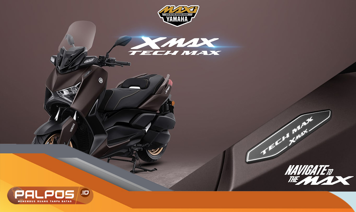 Pertama di Asia, Yamaha XMax 250 Tech Max Meluncur di Indonesia : Berikut Spesifikasi dan Harganya !