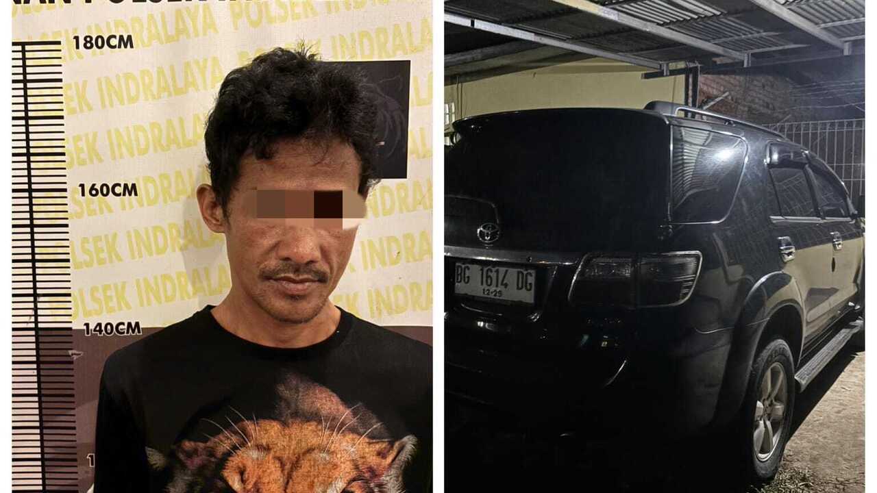 Curi AKI Mobil Pria Asal Lubuk Linggau Diamankan Polsek Indralaya, Dua Masih DPO
