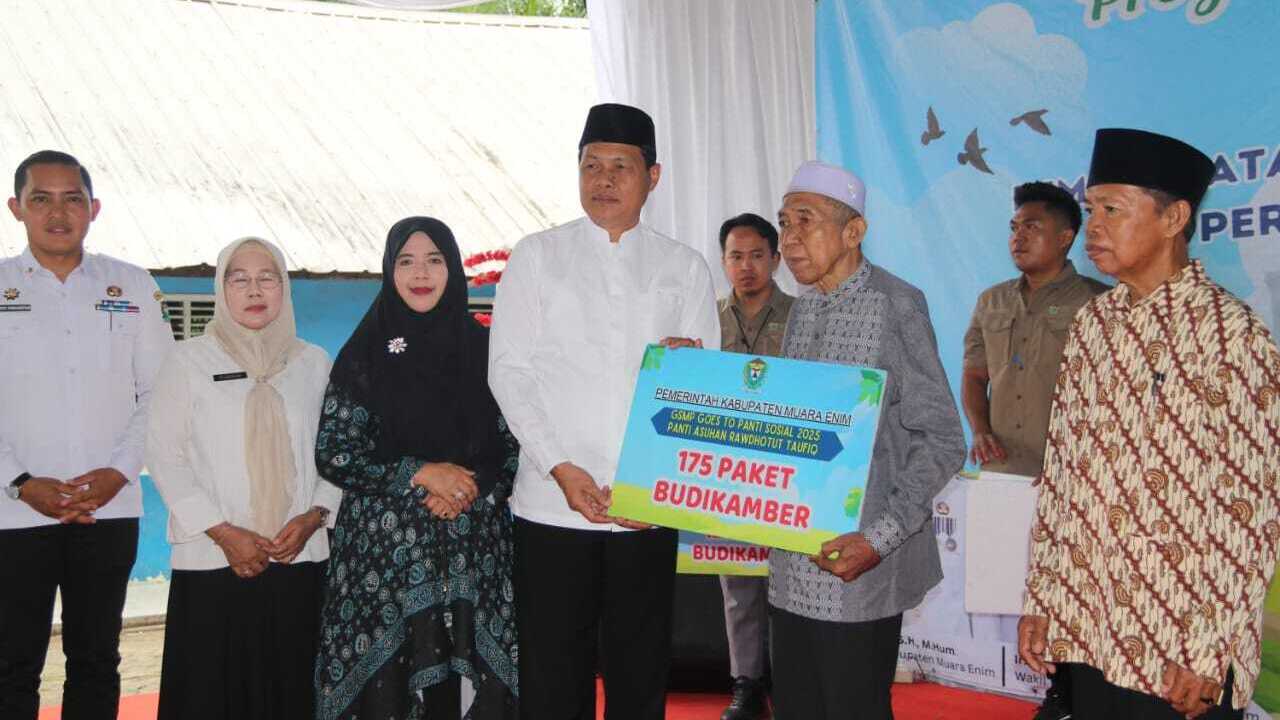 Sinergi Program GSMP, Bupati Salurkan 500 Paket  Panti Asuhan.