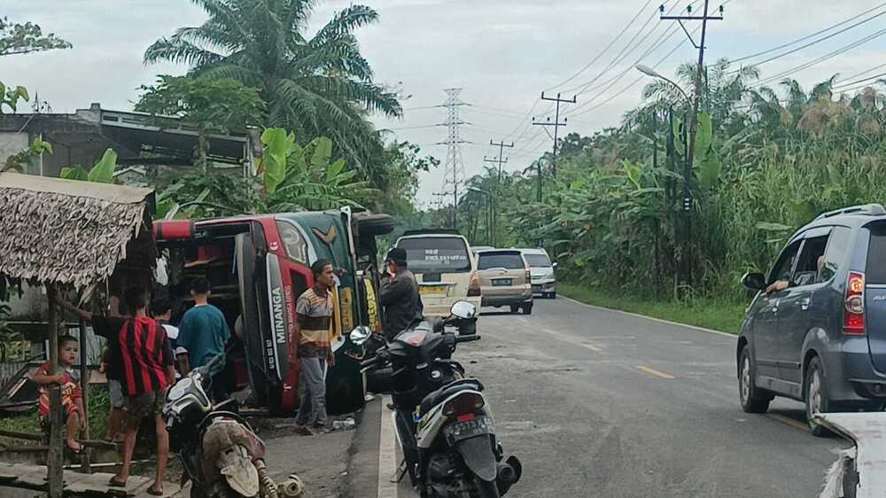 Sopir Bus Minanga yang Kecelakaan di OKI Melarikan Diri, Sang Kernet Ungkapkan Cerita Kejadiannya